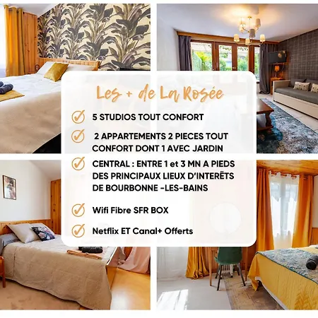 La Rosee - Zen A 50m Des Thermes - Vue Casino, Sdd Hydromassante, Smart Tv * Bourbonne-les-Bains